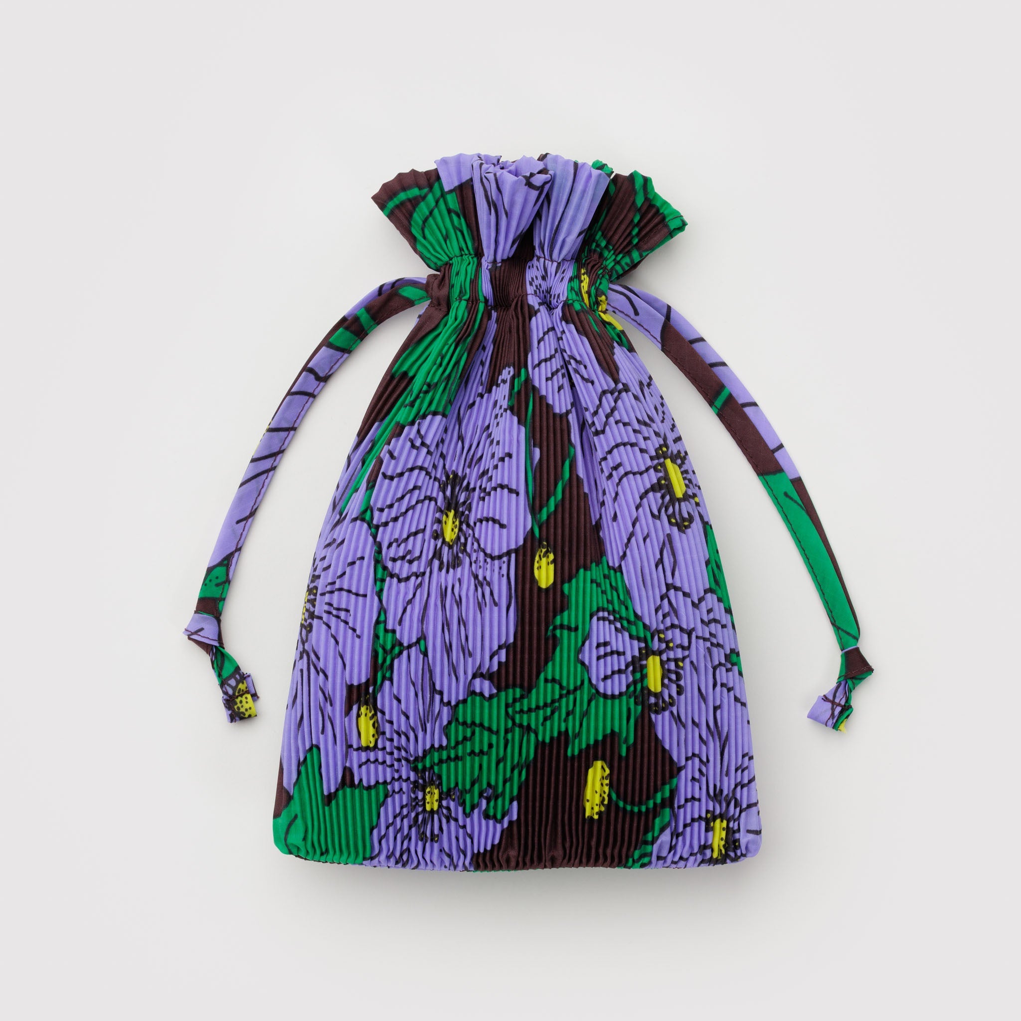 BAGGU Pleated (Maroon Poppy)