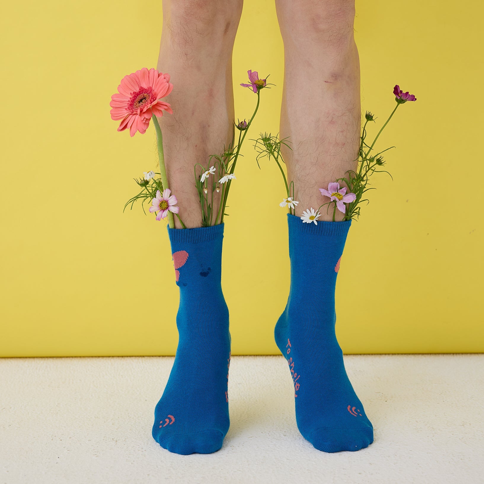 ToSmile - ถุงเท้า (สีน้ำเงิน)