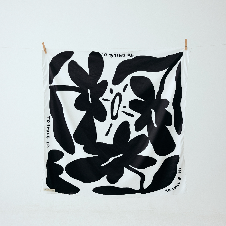 ToSmile - Scarf Silk (Shadow flow)