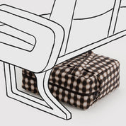 BAGGU Small Cloud Carry-On (Blurred Gingham Brown)