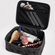 BAGGU Small Cosmetic Case (Charcoal Ditsy Floral)