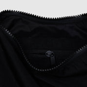 กระเป๋าผ้าไนลอน Small Crescent - สีดำ (สายยาว) 