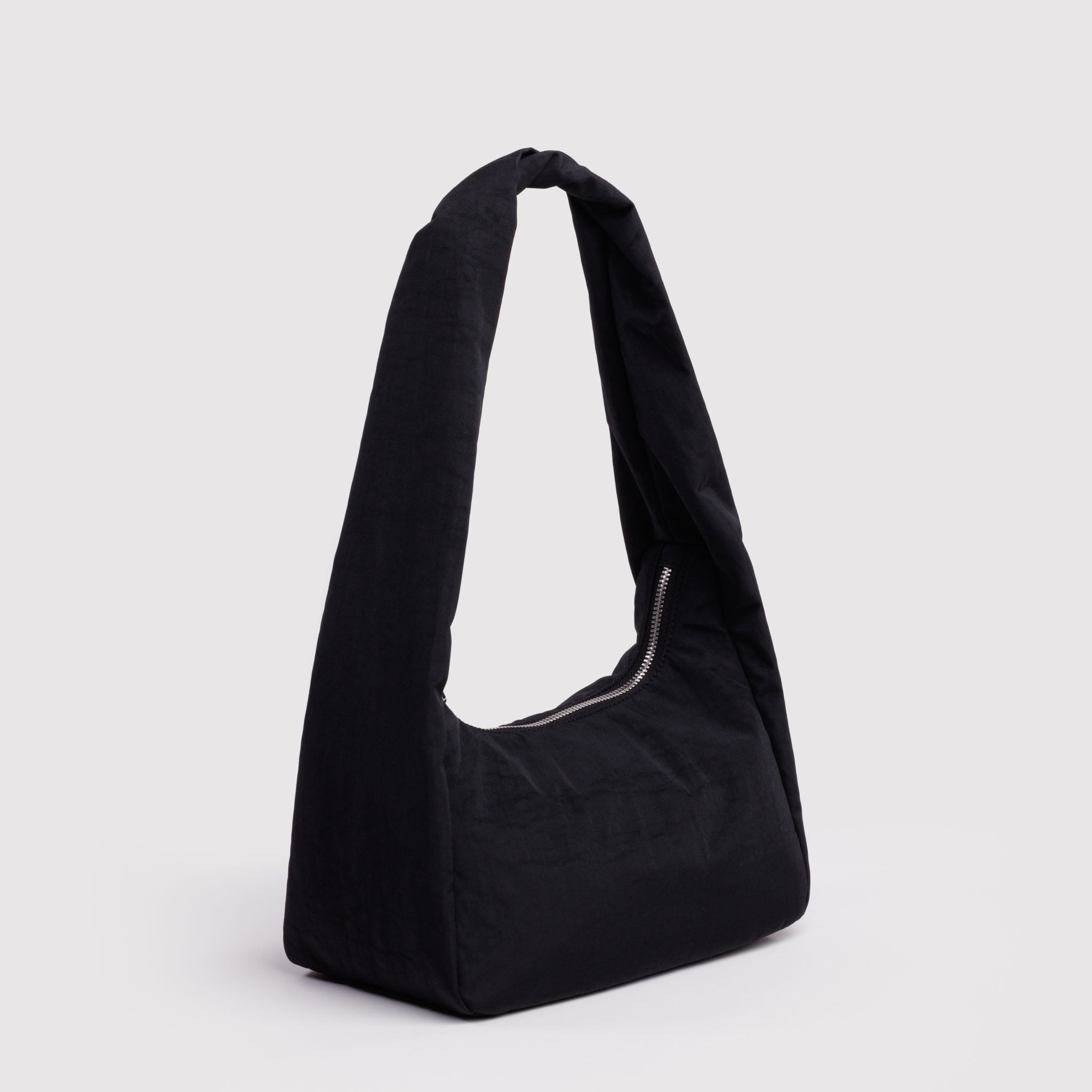 BAGGU Small Nylon Meringue Bag (Black)