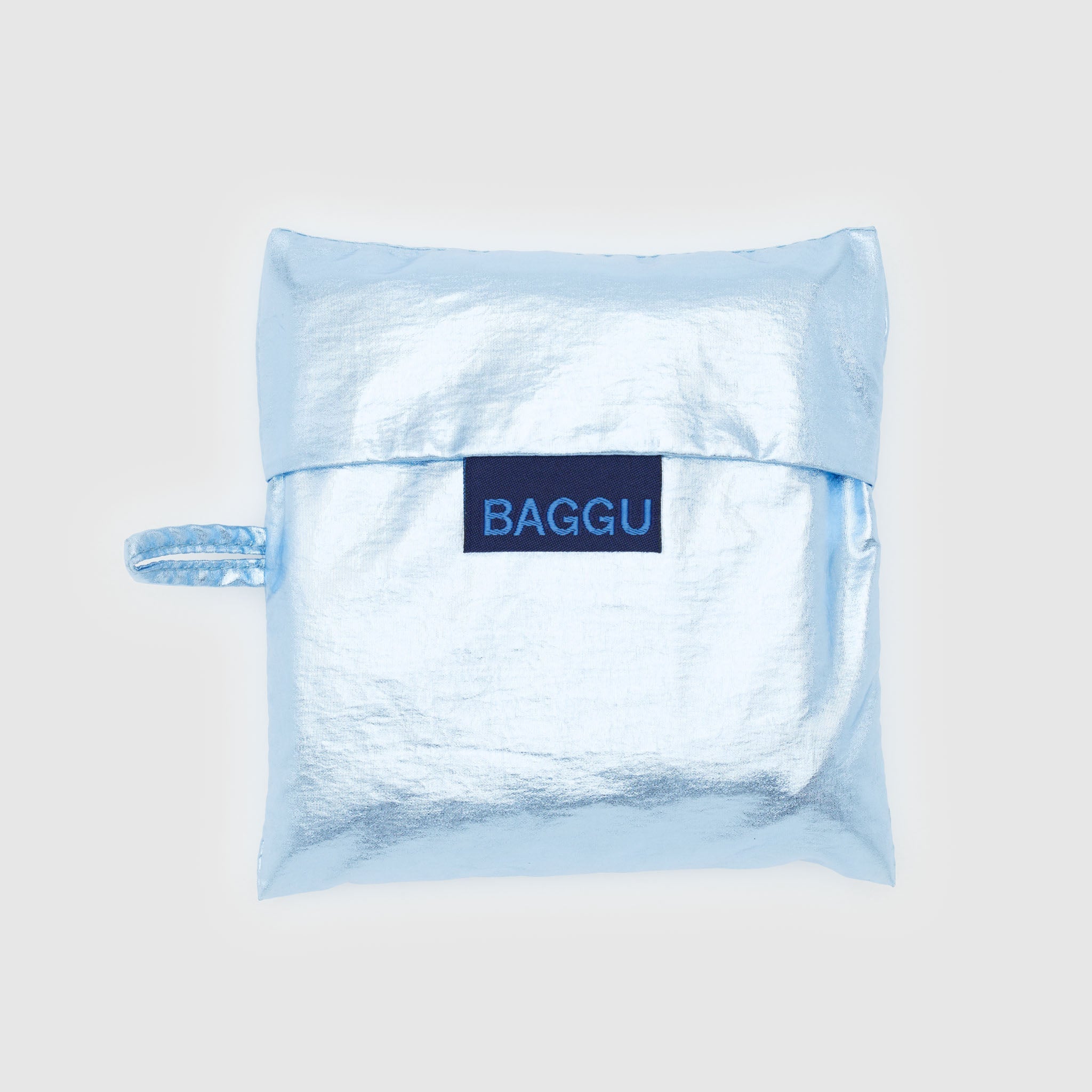 ถุงผ้า BAGGU มาตรฐาน (สีฟ้าเมทัลลิก)