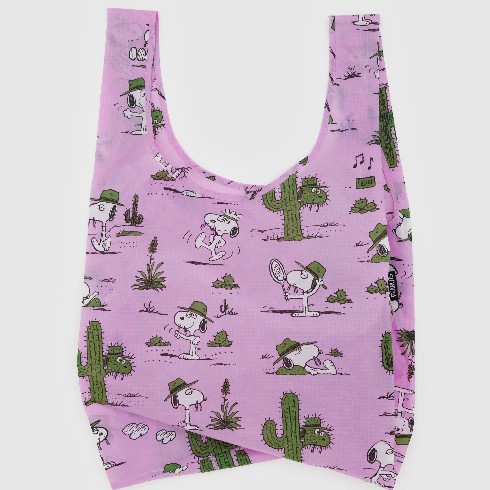 BAGGU Standard Reusable Bag (Pink Spike)