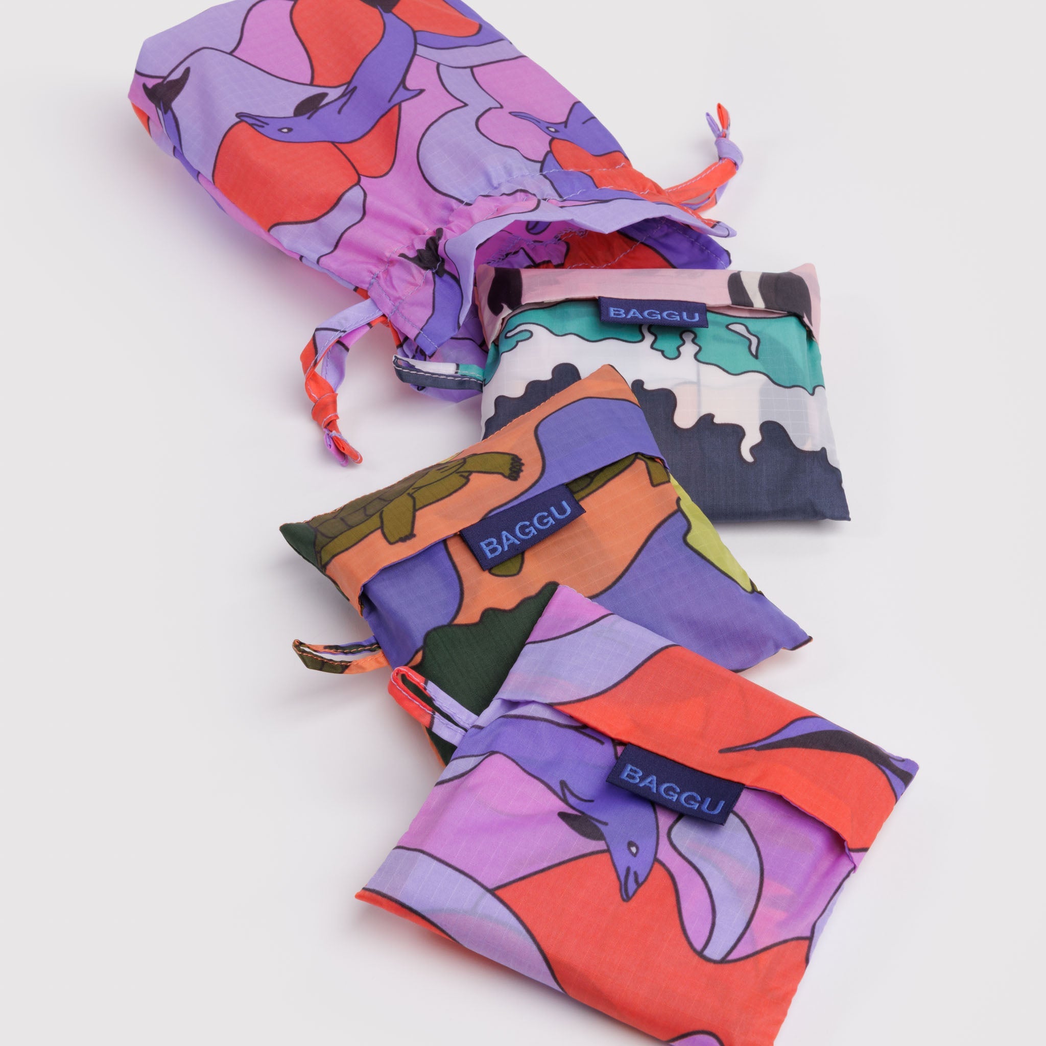 BAGGU Standard Set of 3 (vacation Animals)