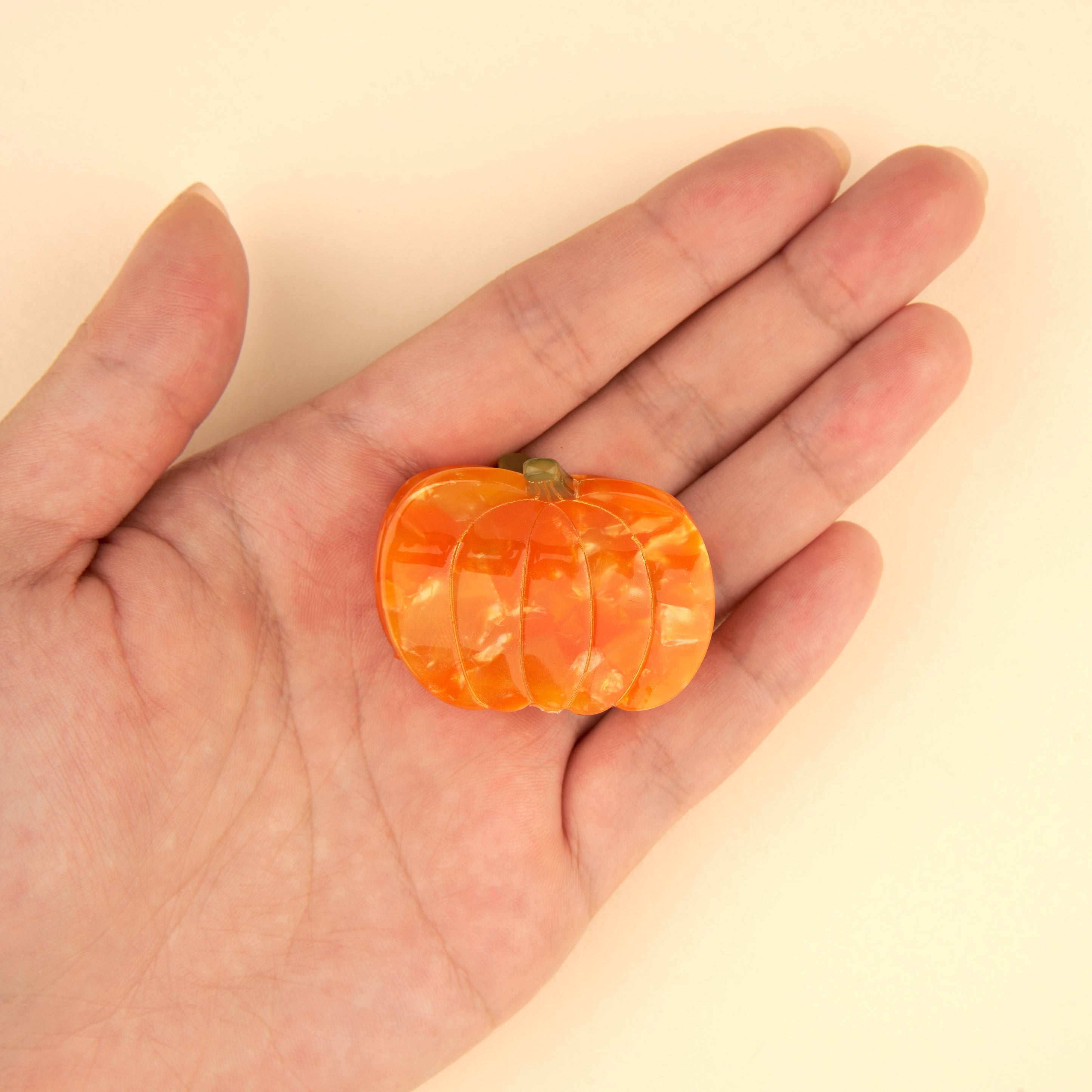 Coucou Suzette Mini Hair Claw (Pumpkin)