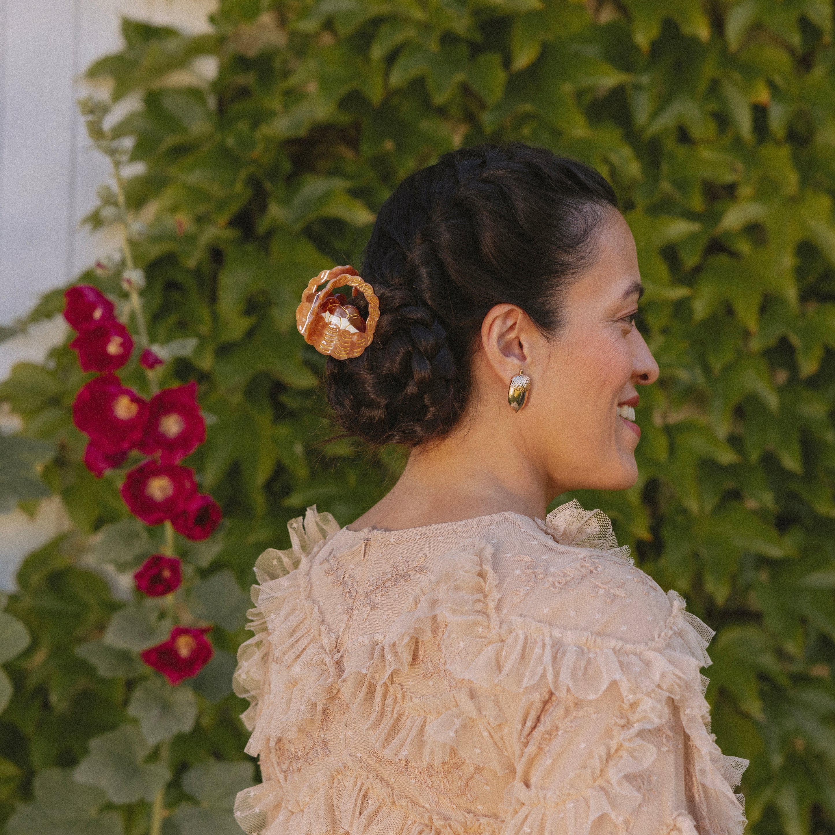 Coucou Suzette Hair Claw (Mushroom Basket)