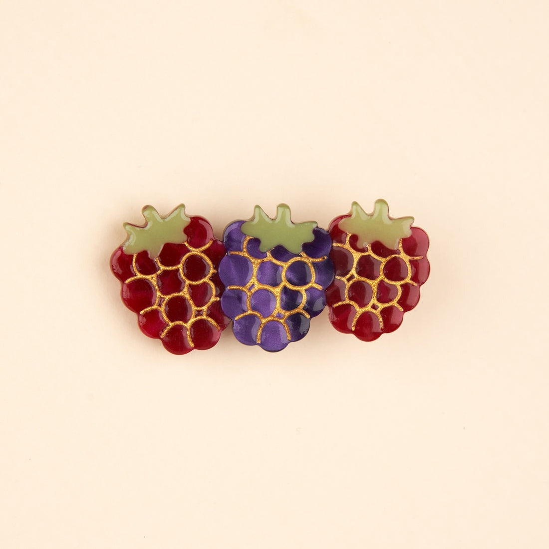 Coucou Suzette Hair Clip (Berries)