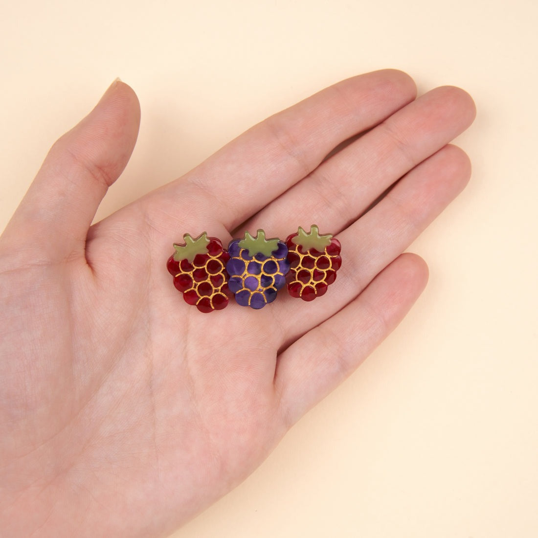 Coucou Suzette Hair Clip (Berries)