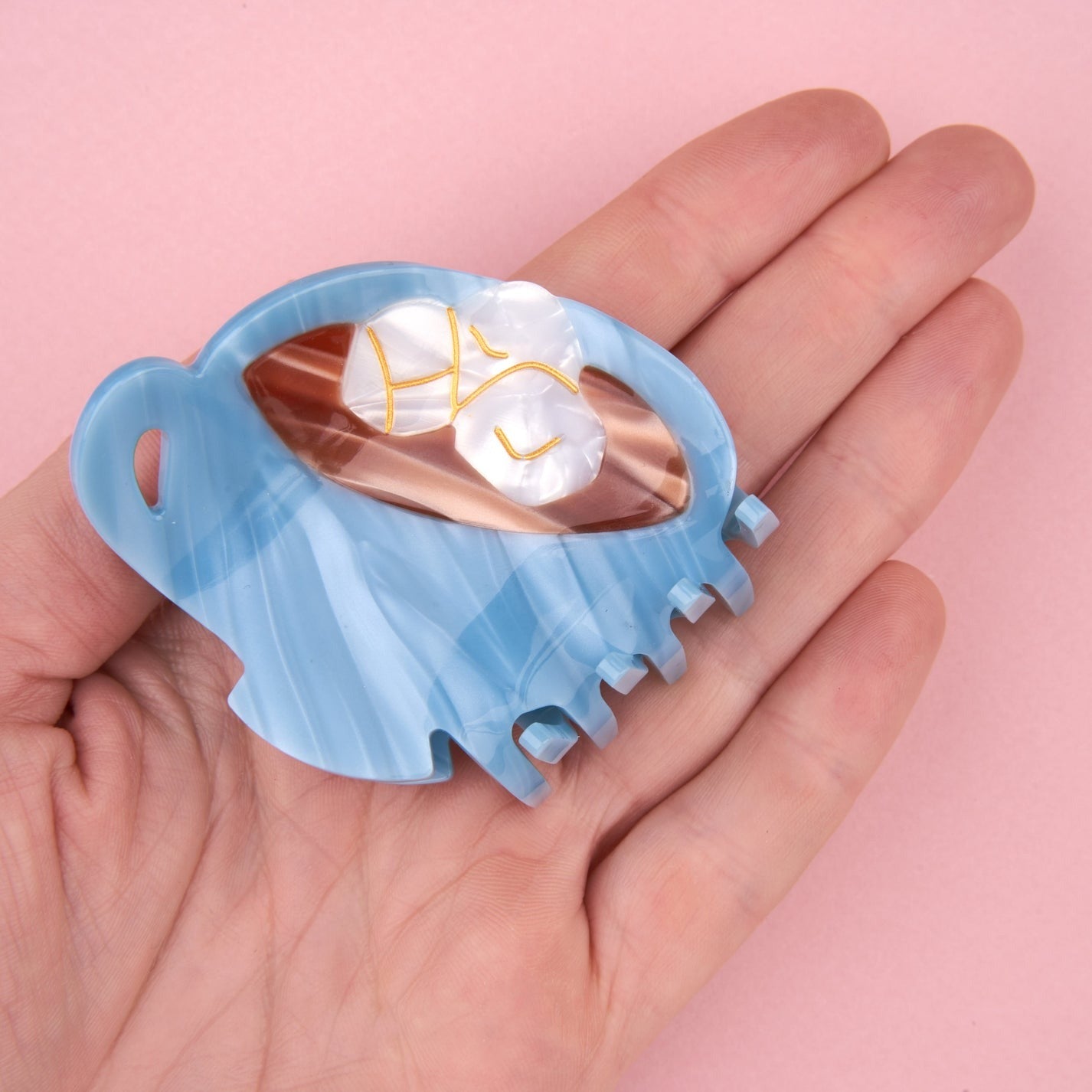 Coucou Suzette Hair Claw (Hot Chocolate)