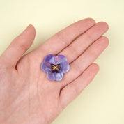 Coucou Suzette Brooch (Pansy)