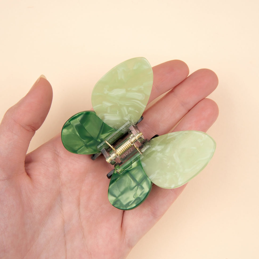 Coucou Suzette Hair Claw (Green butterfly)