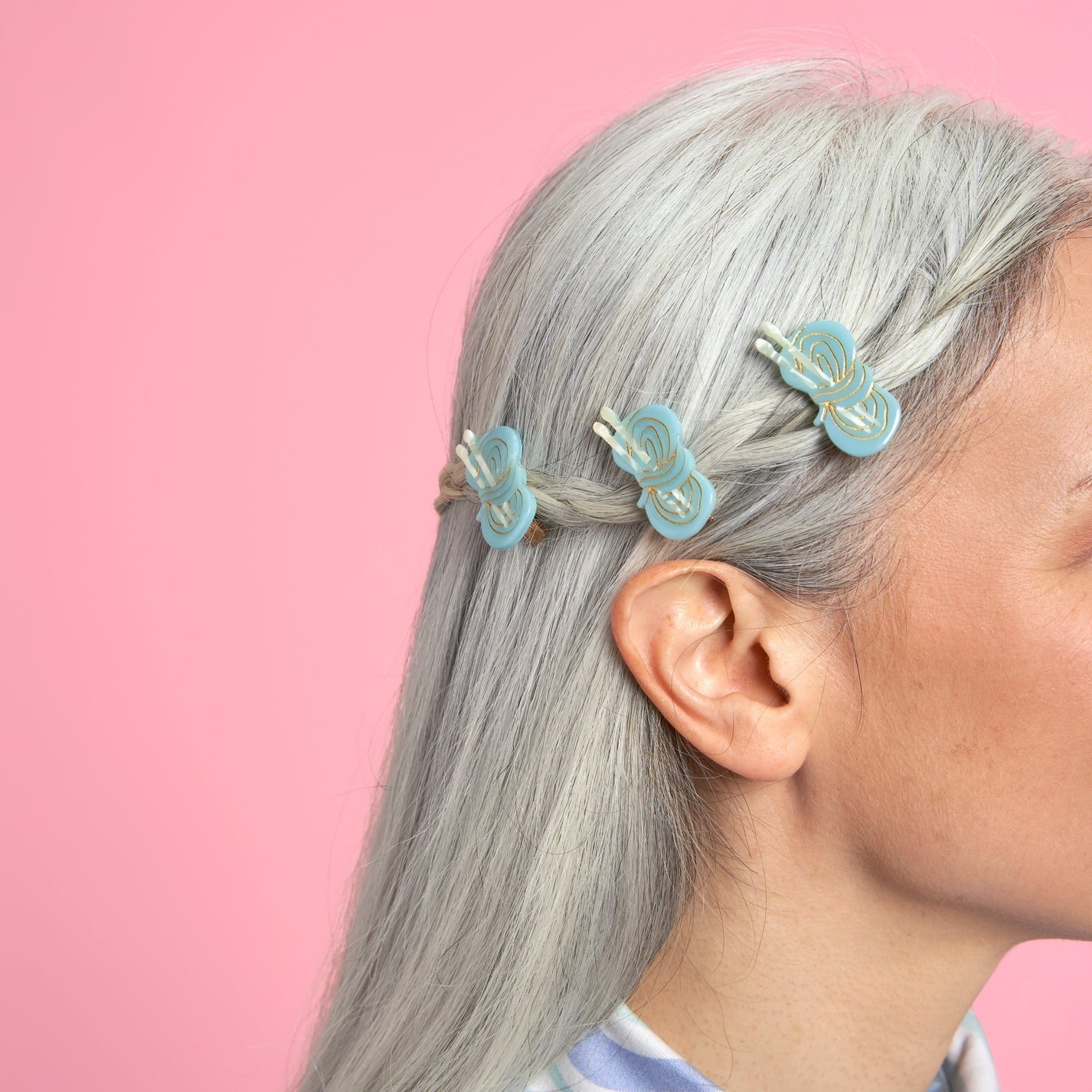 Coucou Suzette Hair Clip (Wool Ball)