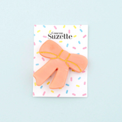 กิ๊บติดผม Coucou Suzette (ริบบิ้นสีชมพู) 
