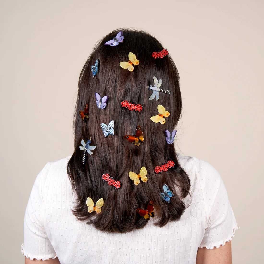 Coucou Suzette Hair Clip (Yellow Butterfly)