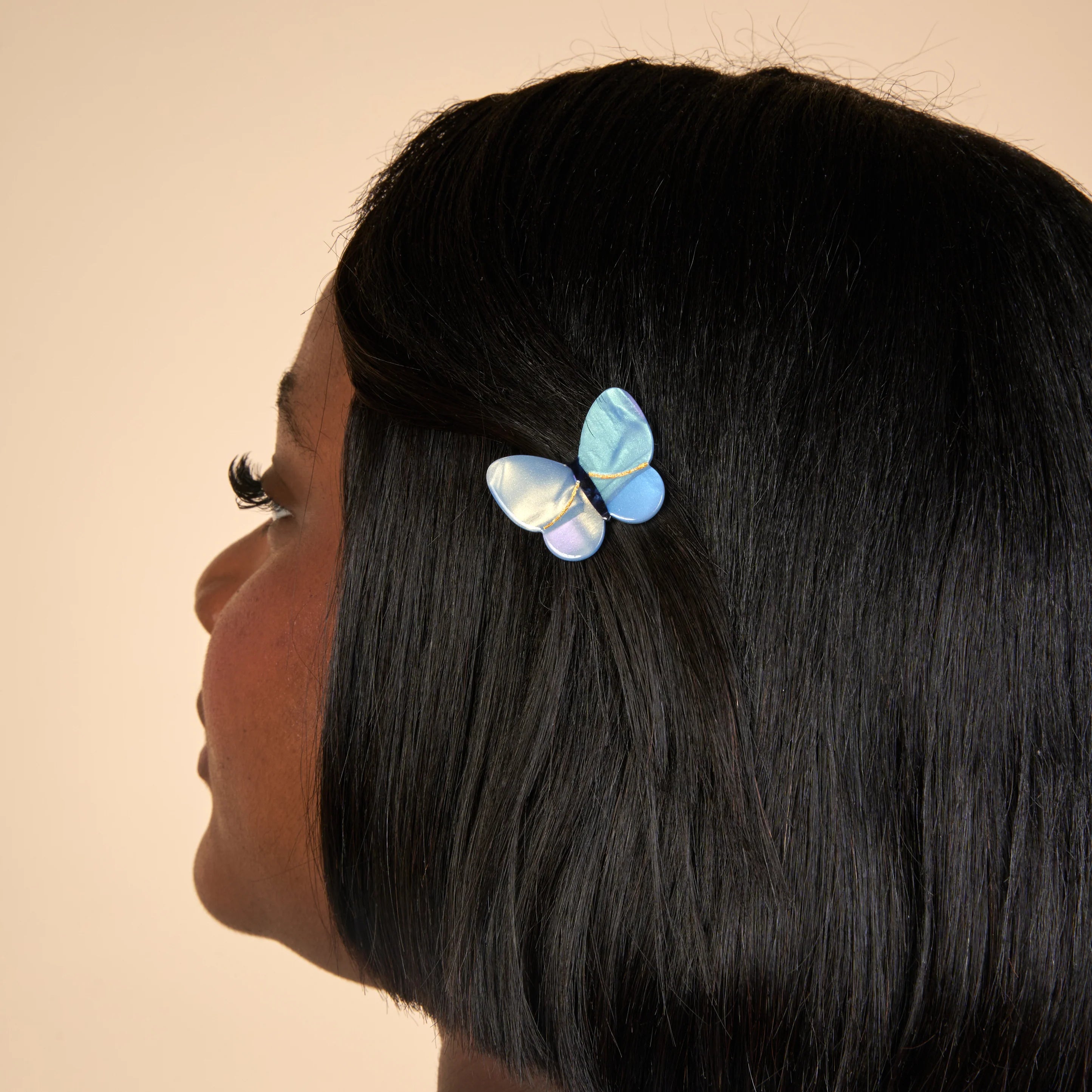 Coucou Suzette Hair Clip (Lavender Butterfly)