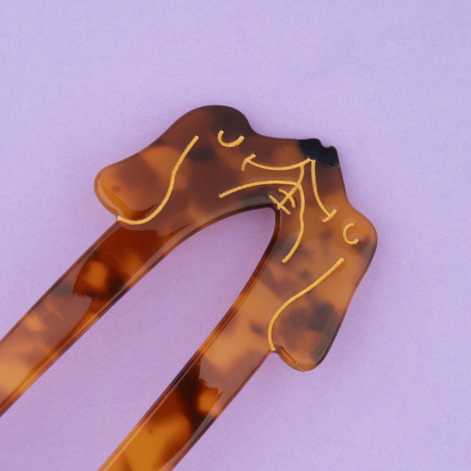 Hair Stick (Dachshund Kiss)