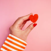 Mini Hair Claw (Heart)