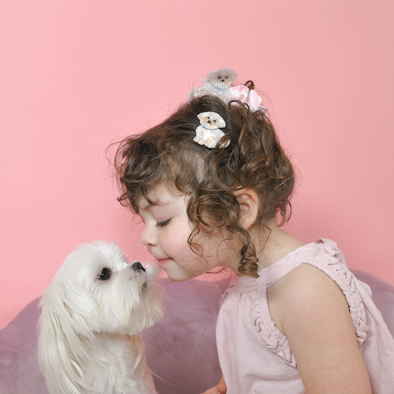 Hair Clip (Bichon)