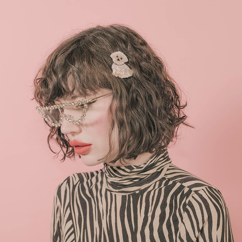 Hair Clip (Bichon)