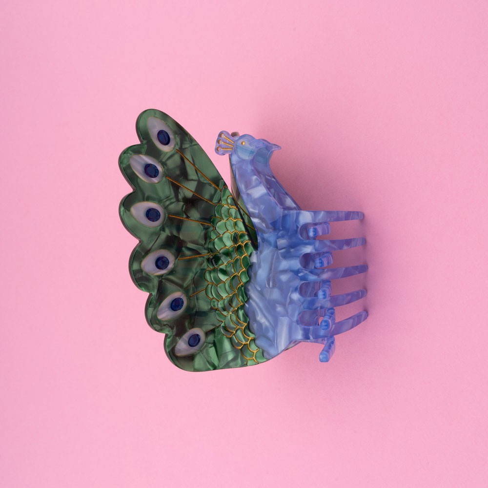 Hair Claw (Peacock)