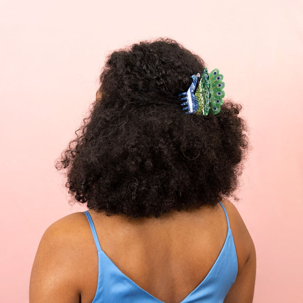 Hair Claw (Peacock)