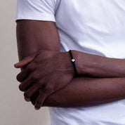 Lokai Single Wrap สีดำปืนเมทัล
