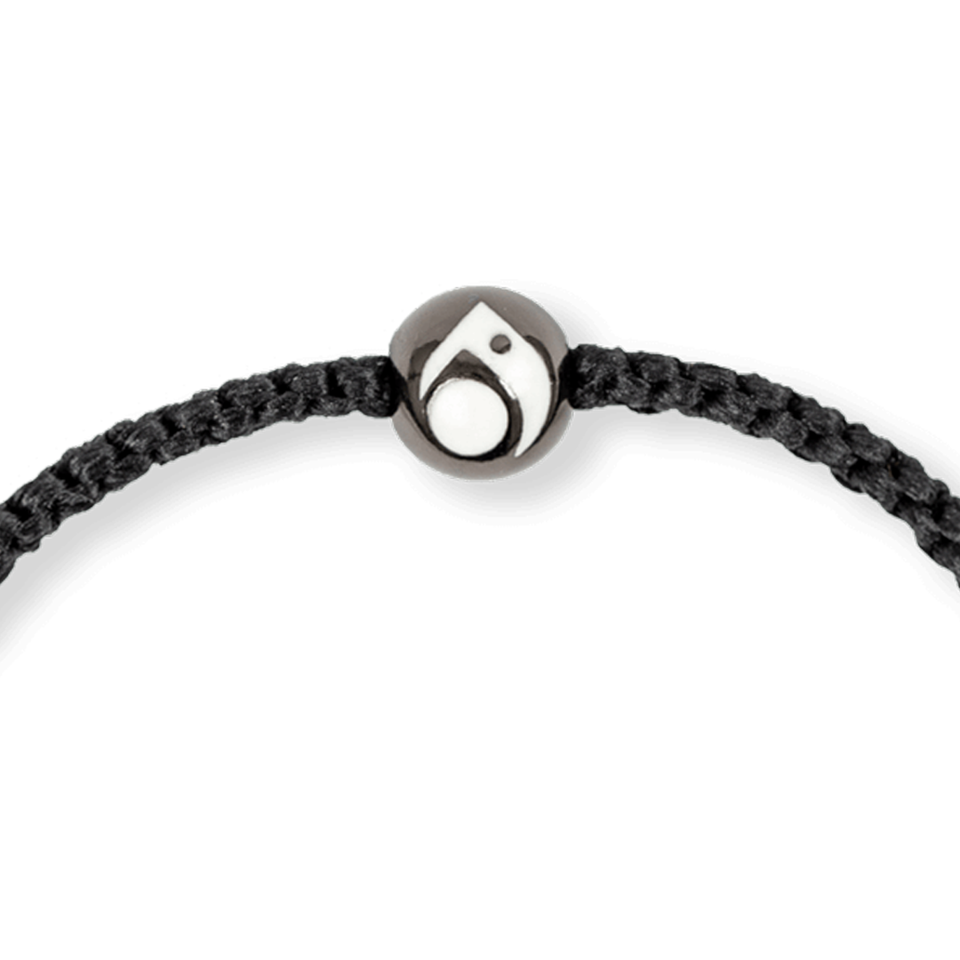 Lokai Single Wrap สีดำปืนเมทัล