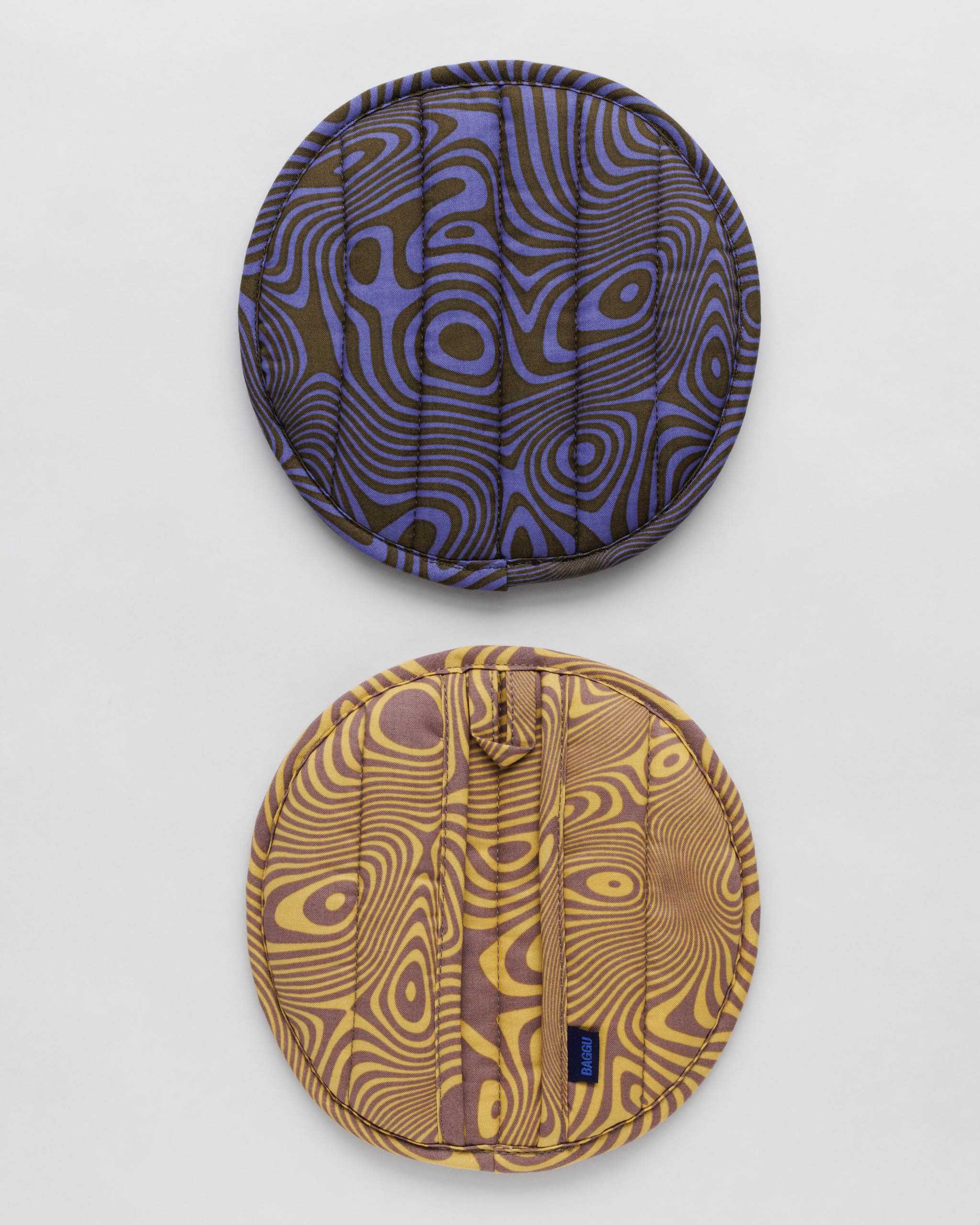 ที่จับหม้อ ชุด 2 ชิ้น (Trippy Swirl) 